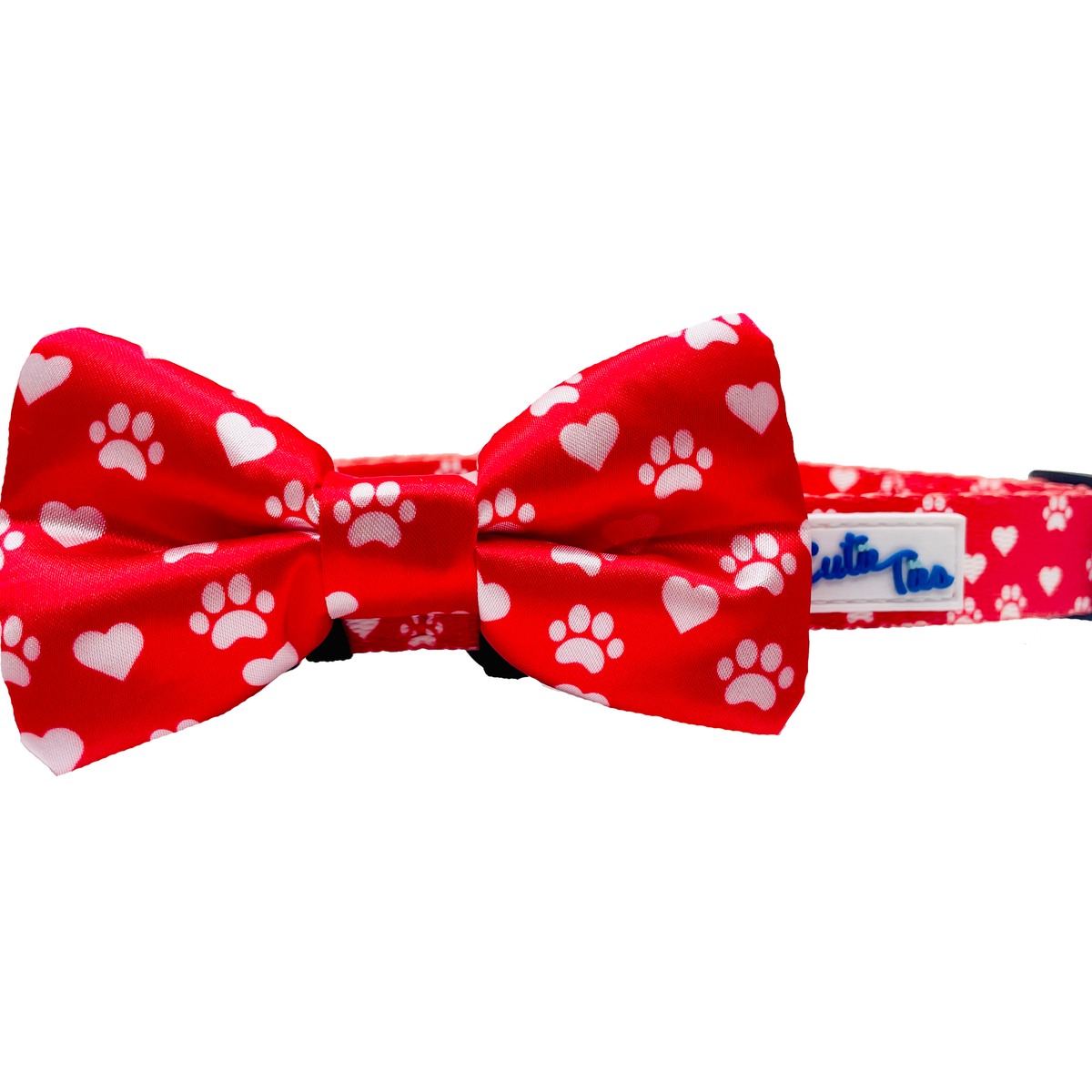 Paw print bow tie online