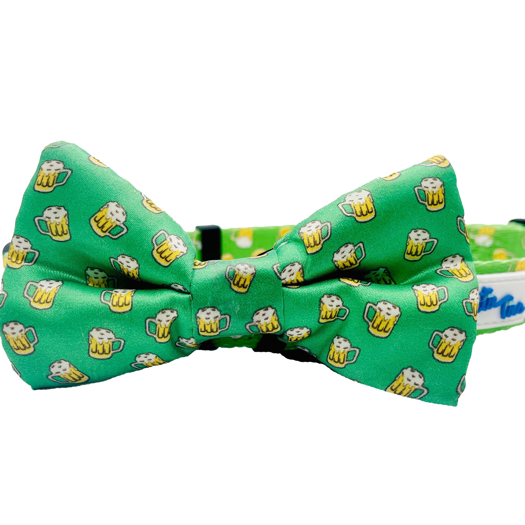 St. Patrick s Day Green Beer Dog Bow Tie Cutieties